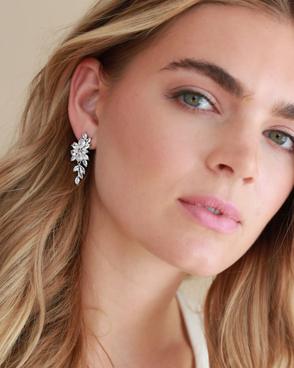 Vivian CZ Dangle Earrings | Dareth Colburn