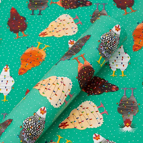 Red Shed  Giftwrap, Wrapped Hens | Tractor Supply