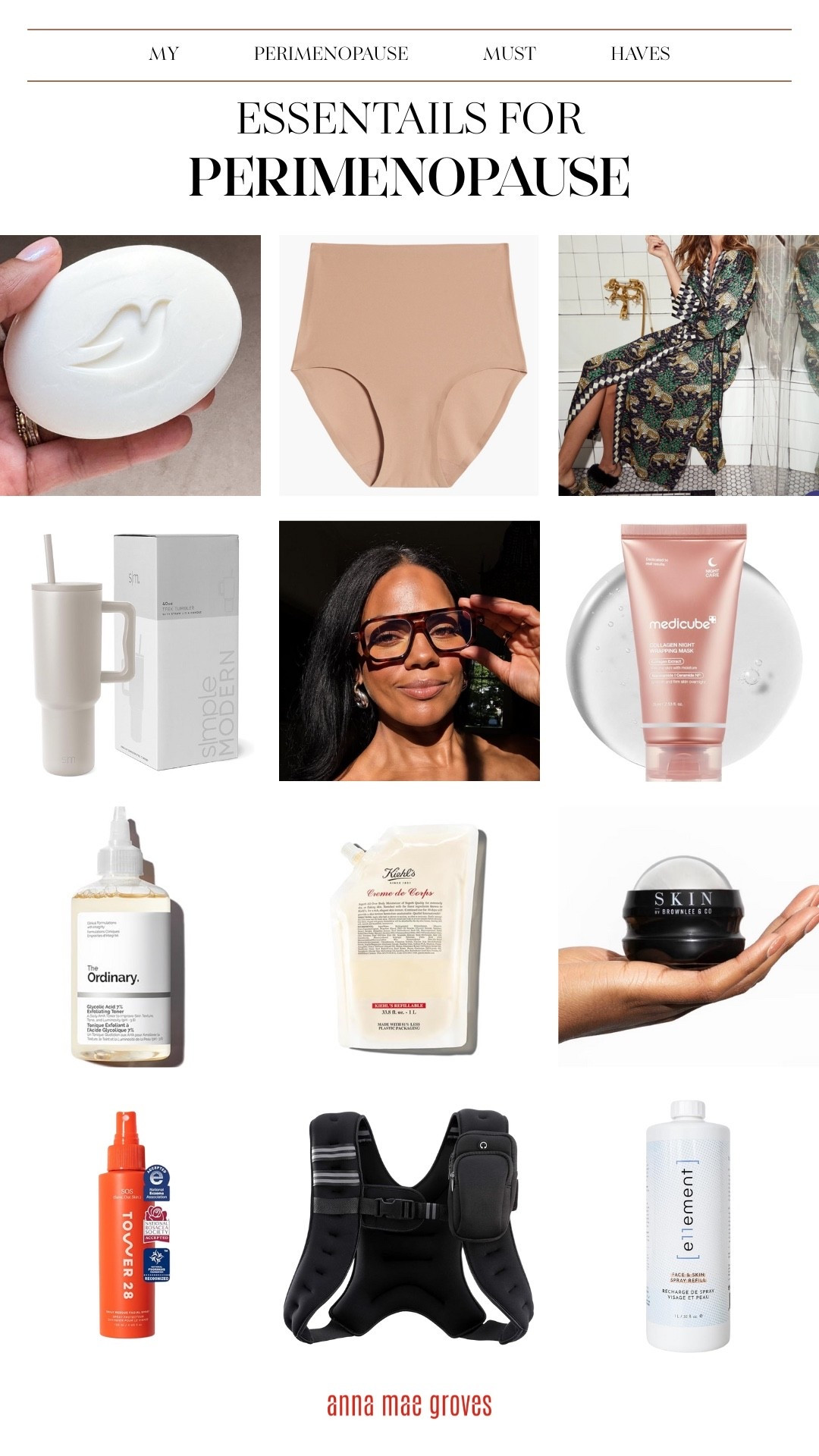 My perimenopause essentials! This summer I turned 50 and these products have improved my life! Visit my IG if you want to read more about exactly why I love each product! Skin by Brownlee’s big cryoball is sold out but I linked the mini (great for eyes and smaller portions of your face). 

#LTKHome #LTKOver40 #LTKActive