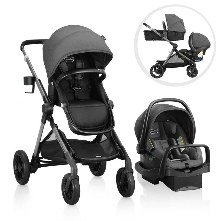 Pivot Xpand Modular Travel System with LiteMax Infant Car Seat with Anti-Rebound Bar (Sabino Gray... | Walmart (US)