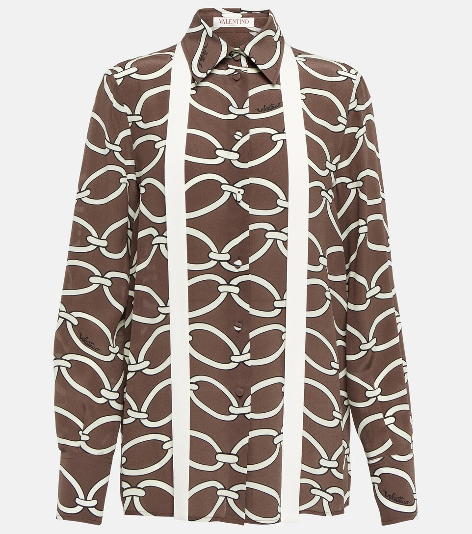 Chain 1967 silk shirt | Mytheresa (US/CA)