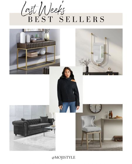 Here are all of this weeks best sellers! I have all of these in my home and love them all! From furniture to wall mirror, all from Wayfair and on sale now. This sweater is so comfy and from Walmart fashion for only $30!

#LTKsalealert #LTKhome #LTKstyletip