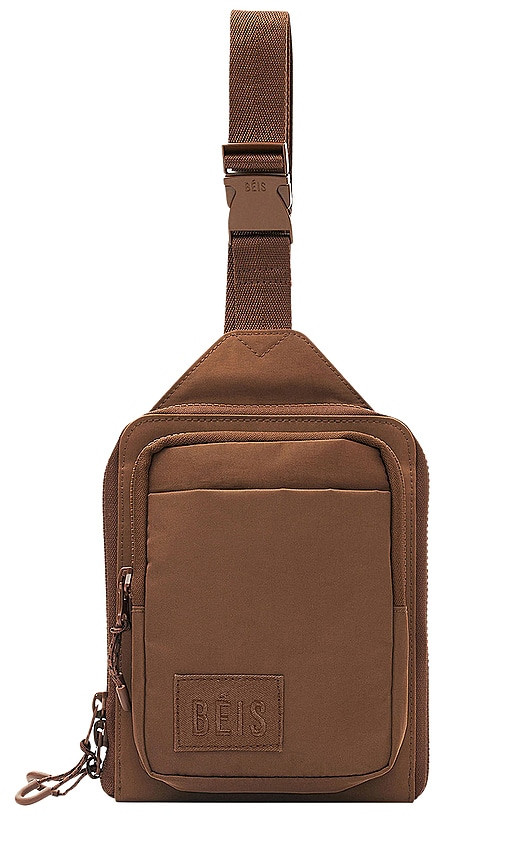 BEIS The Sport Sling in Brown. | Revolve Clothing (Global)