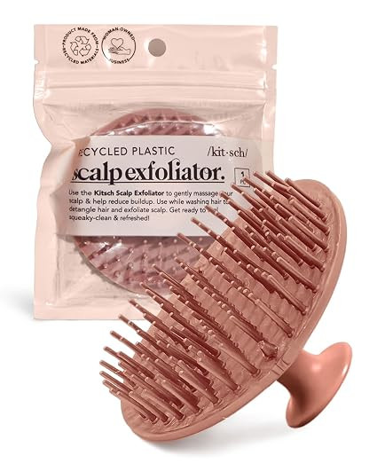 Kitsch Hair Scalp Massager - Shampoo Brush, Scrubber & Massager for All Hair Types - Scalp Brush ... | Amazon (US)