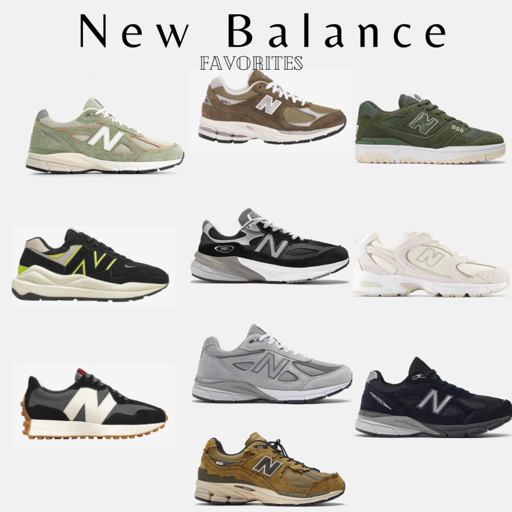 My New balance favorites! 




Fashion trends
Sneaker trends 
Winter sneakers
Winter fashion












#LTKSeasonal #LTKU #LTKsalealert #LTKfindsunder100 #LTKworkwear #LTKtravel 

#LTKstyletip #LTKshoecrush #LTKfitness