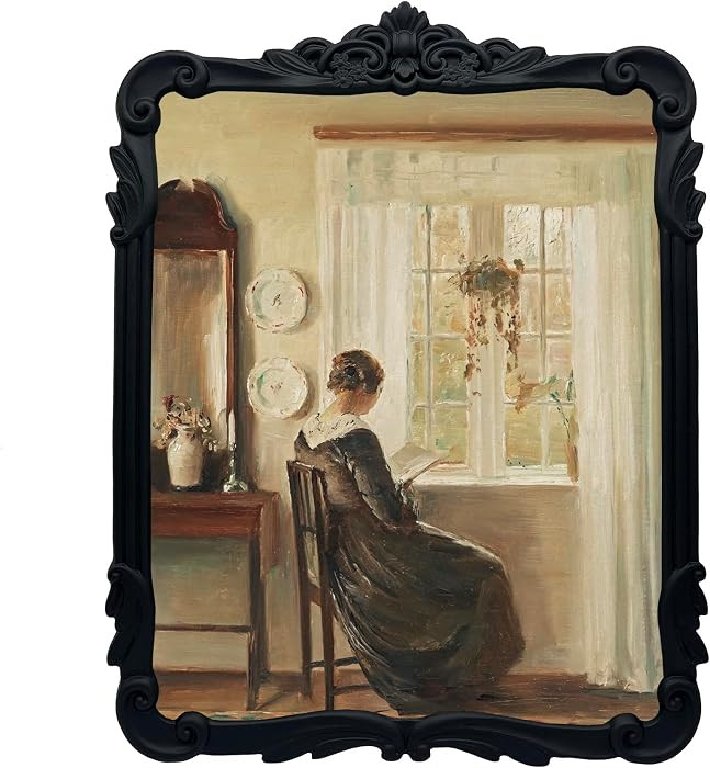 Vintage Picure Frames 8x10 Antique Black Gothic Picture Frames for Tabletop and Wall Mount Ornate... | Amazon (US)