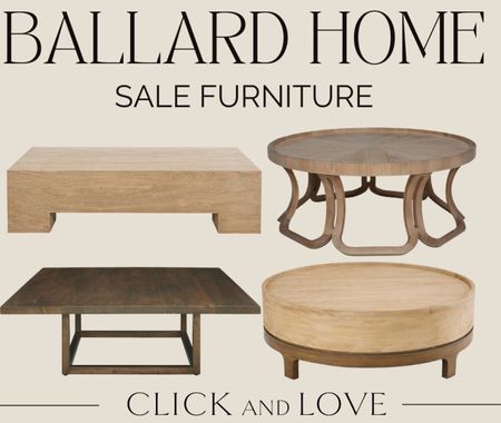 Sale coffee tables at Ballard Home! The lines on each of these are super unique!


Traditional home, neutral home decor, armchair, end table, living room decor, framed art, accent pillow, lamp, curtains, accent rug, budget friendly home, mirror, Ballard, Ballard sale, sale find, sale alert, dining room, dining room furniture, living room, living room furniture, budget friendly furniture, look for less, modern home, traditional home entryway, entryway decor

#LTKsalealert #LTKfamily #LTKhome