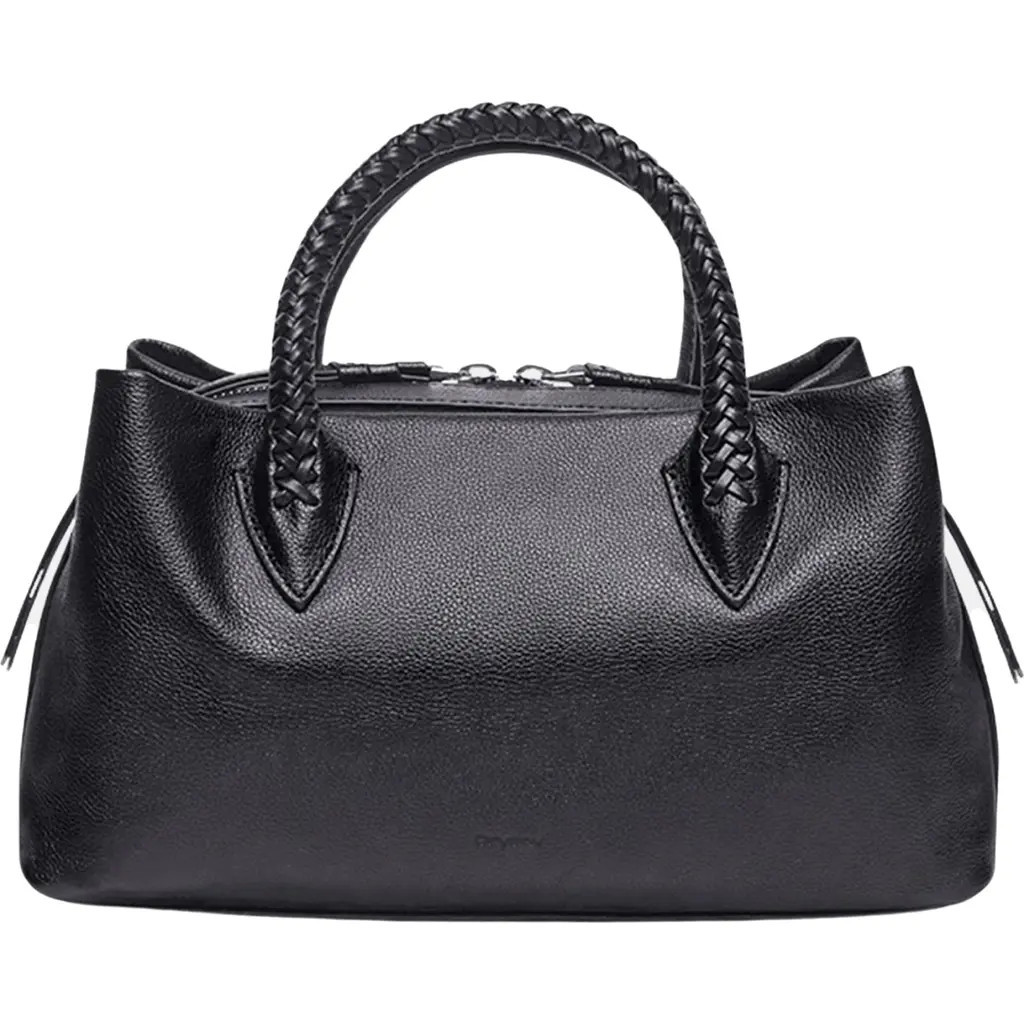 Oryany Roy Leather Satchel in Black at Nordstrom | Nordstrom