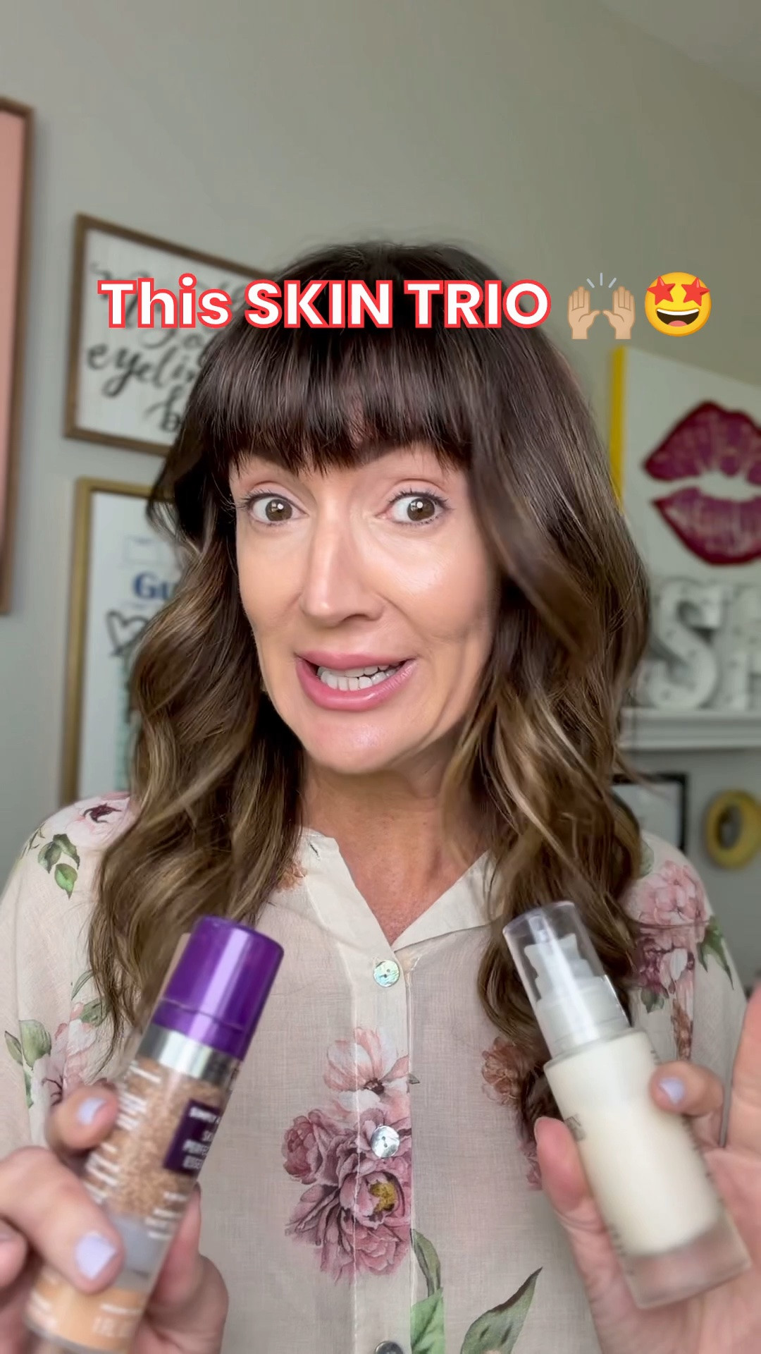 These 3️⃣ working together are skin perfection for my 48 yr old dry as a bone skin

#LTKgrwm #LTKselfcare #LTKOver40