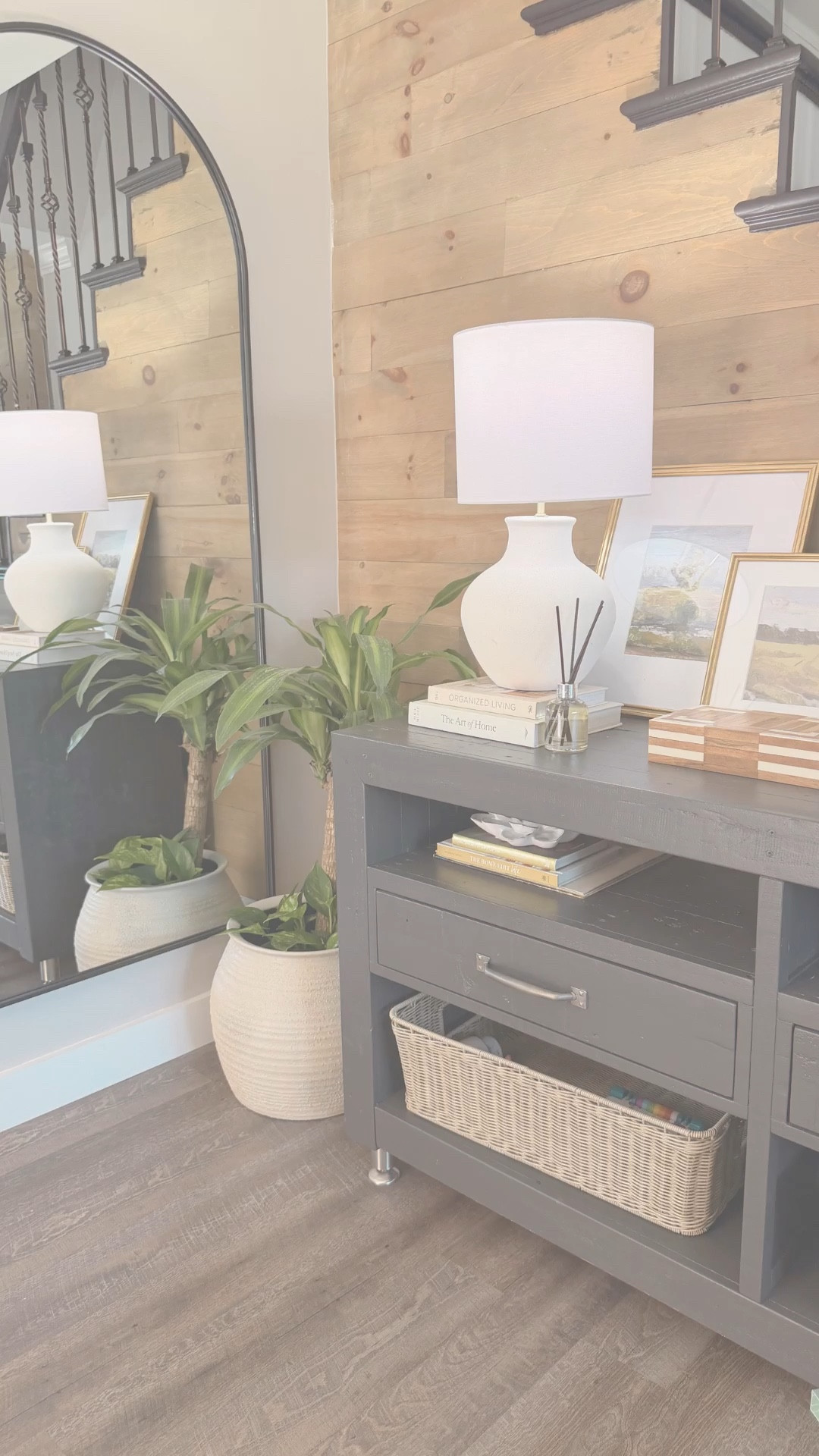 Warm wood tones, soft neutrals, and a touch of greenery to bring everything to life ✨ This little corner turned into one of my favorite spots in the house — simple, cozy, and effortlessly chic.

#LTKhome #HomeDecorInspo #NeutralHome #CozyHomeStyle #InteriorDetails #ModernHomeDecor #EntrywayInspo #HomeStyling #DecorInspiration #LTKstyle

#LTKSeasonal #LTKOver40 #LTKHome