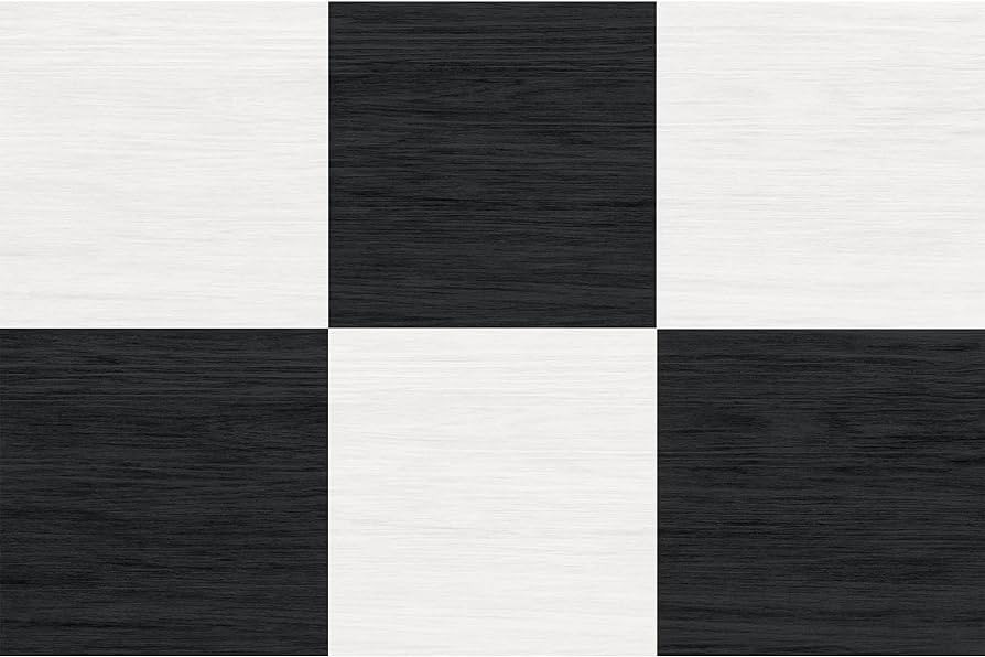 FP5059 Lawrence Peel and Stick Floor Tiles, Black | Amazon (US)