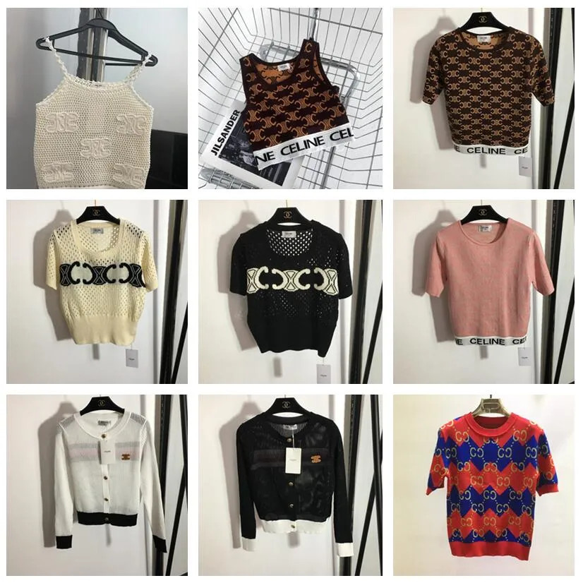 New Fashion Clothing Women Vest Tshirt Gu-cci Ce-line CH-ANEL Fashion T shirt Dupe | DHGate