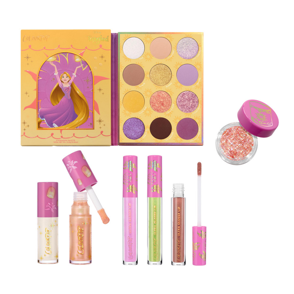 ColourPop and Disney Tangled Full Collection | Ulta
