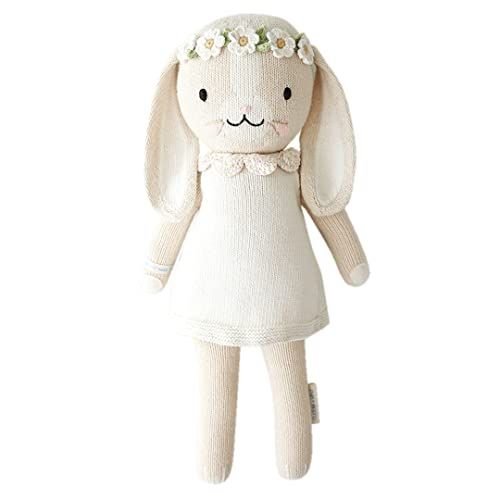 Hannah The Bunny Ivory Regular 20" Hand-Knit Doll – 1 Doll = 10 Meals, Fair Trade, Heirloom Qua... | Amazon (CA)