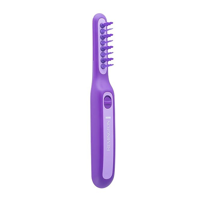 Remington DT7432 Wet or Dry Tame The Mane Electric Detangling Brush with Brush Cover, Adults & Ki... | Amazon (US)