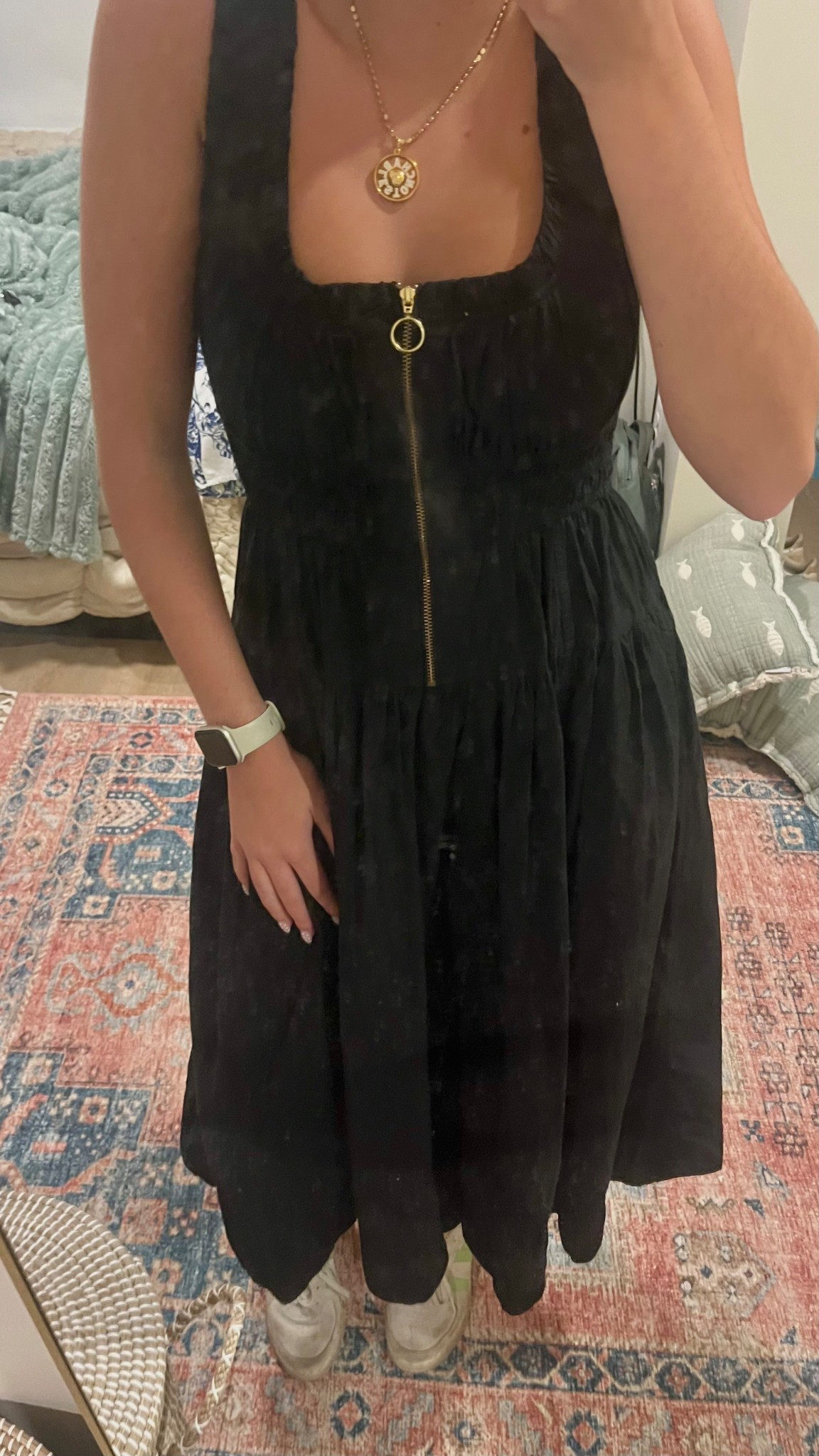 Quick ootn! 
Love love love this Anthropologie dress! So flattering AND… has pockets! 

#anthro #falldress #fallfinds 

#LTKFindsUnder100 #LTKSeasonal #LTKStyleTip
