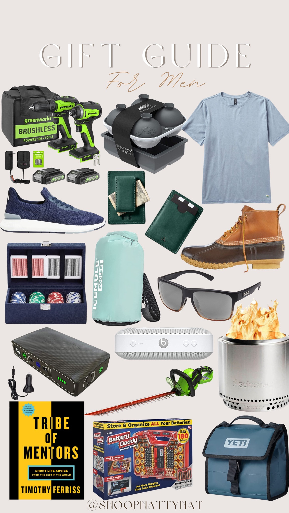 Smokeless fire pit - gifts for him - drill set - duck boots - poker set - speaker - gifts for dad - yeti

#LTKfamily #LTKHoliday #LTKmens