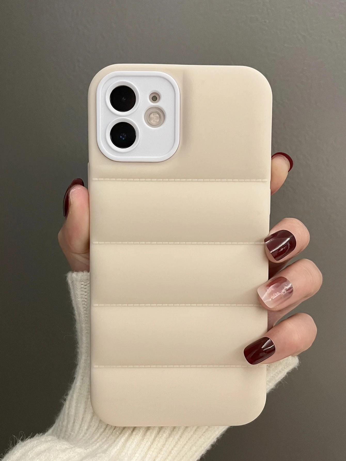 Anti-drop Plain Phone Case | SHEIN