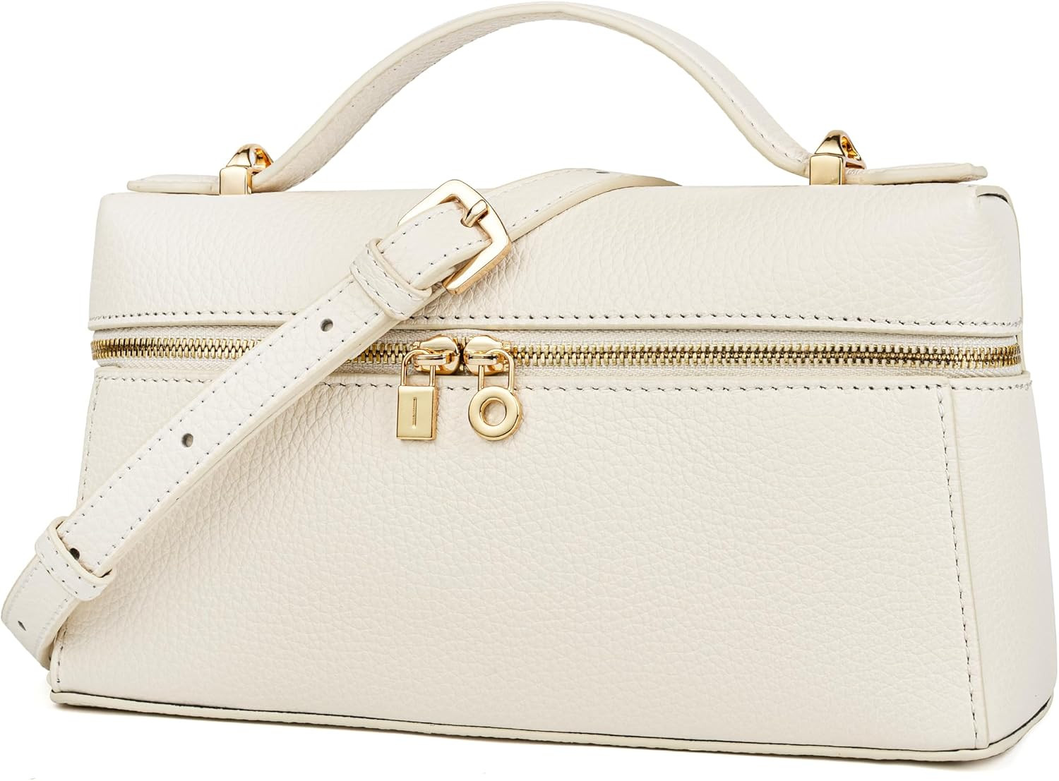 DAILANDO Designer Leather Crossbody Bag for Women Top Handle Clutch Purse | Amazon (US)