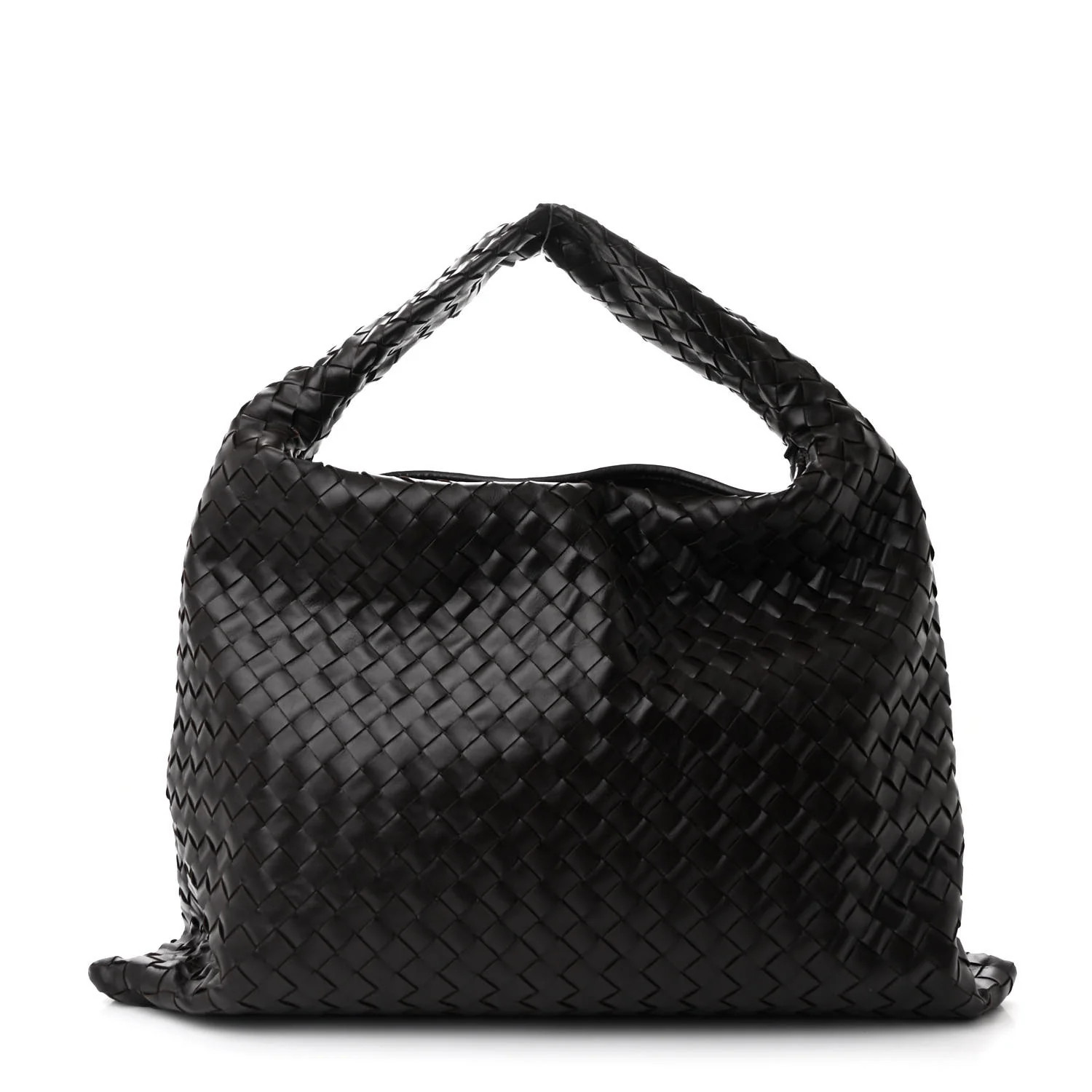 Bottega Veneta Calfskin Intrecciato Large Hop Fondant 1712854 | FASHIONPHILE (US)
