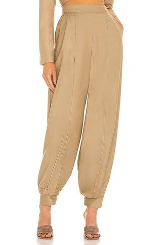 Ronny Kobo Edie Pant in Taupe from Revolve.com | Revolve Clothing (Global)