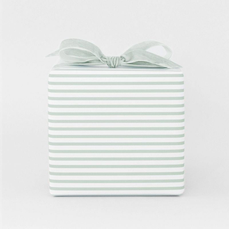 30 sq ft Mint Stripe Gift Wrap - Sugar Paper™ + Target | Target