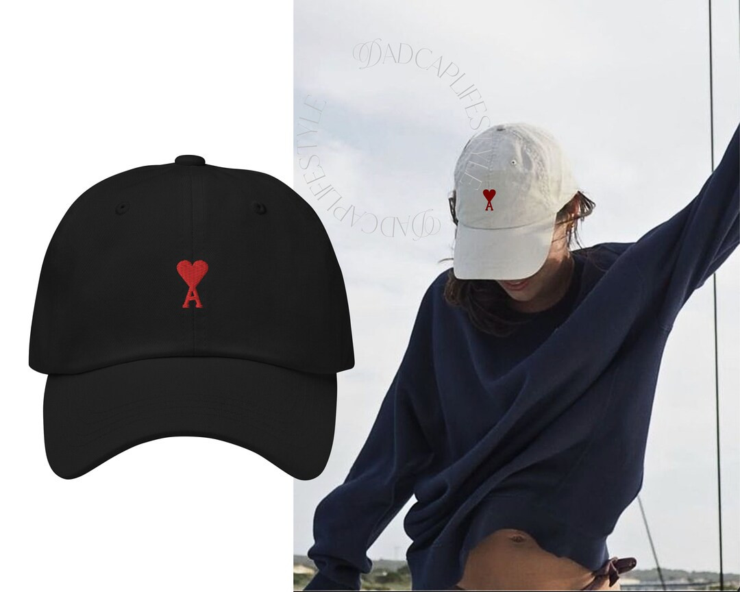 AMI Paris Style Baseball Cap Parisian Embroidered Dad Hat - Etsy | Etsy (US)