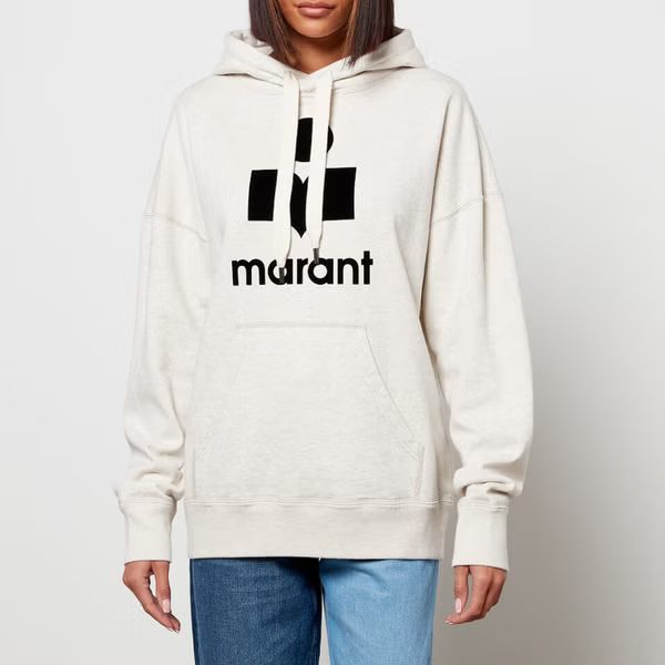 Isabel Marant Étoile Women's Mansel Hooded Sweatshirt - Ecru | Coggles (Global)