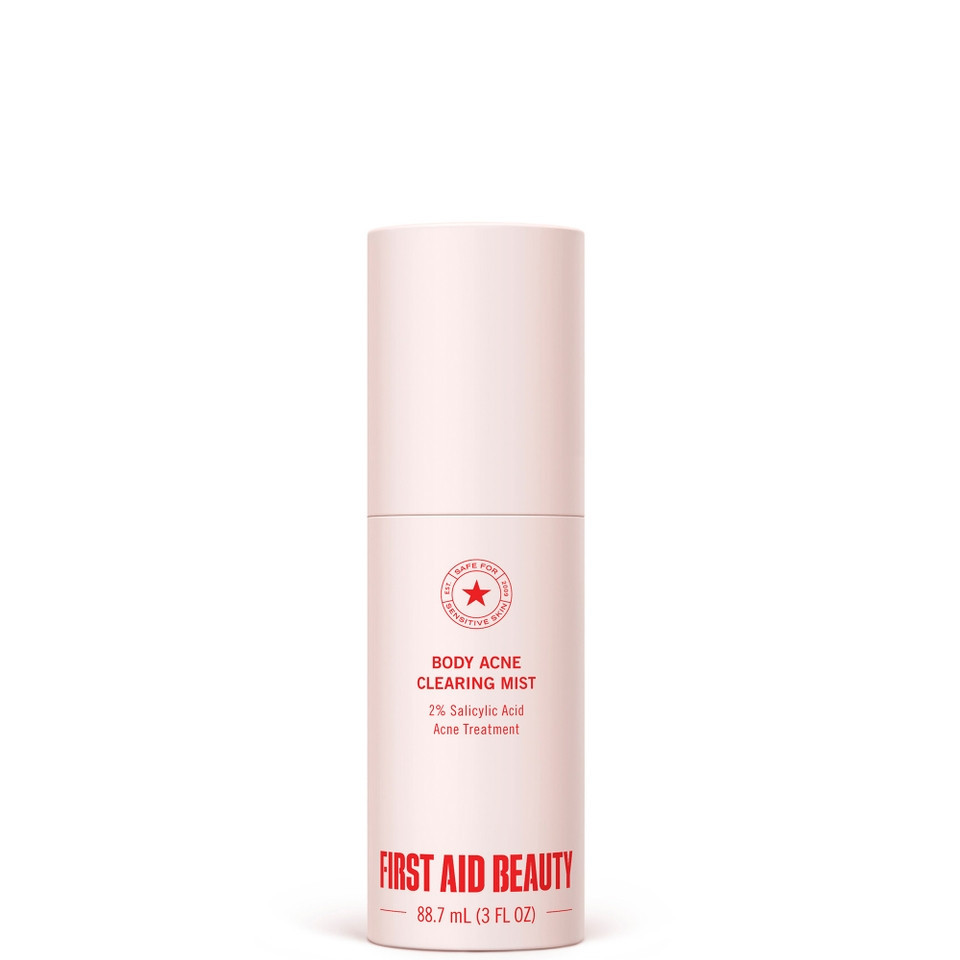 First Aid Beauty Soothing Acne Body Spray 2% Salicylic Acid Acne Treatment 90ml | Dermstore