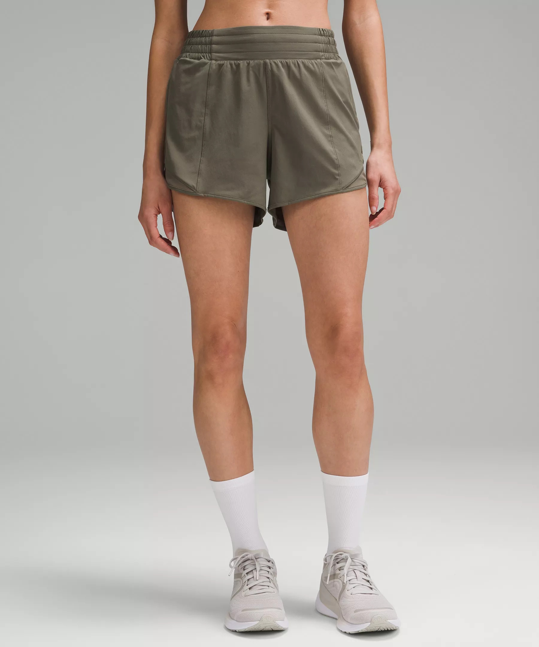 Hotty Hot High-Rise Lined Short 4" | Lululemon (US)
