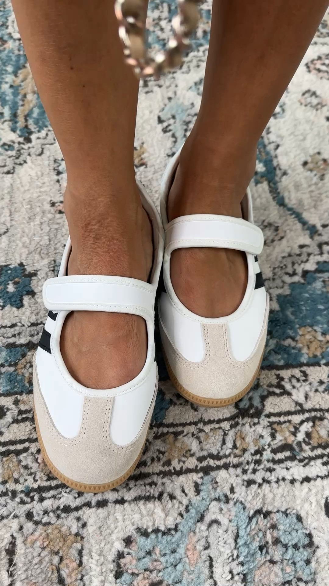 So glad I finally snagged them. I like them
More than I thought! I’m in kid size 5.5 my normal women’s size is 7. The women’s size 7 was too big! I would have needed a 6.5 in womens! 
So if you order kids get 1 and a 1/2 sizes down! Women’s go 1/2 size down. 
Womens size

#LTKSaleAlert #LTKActive