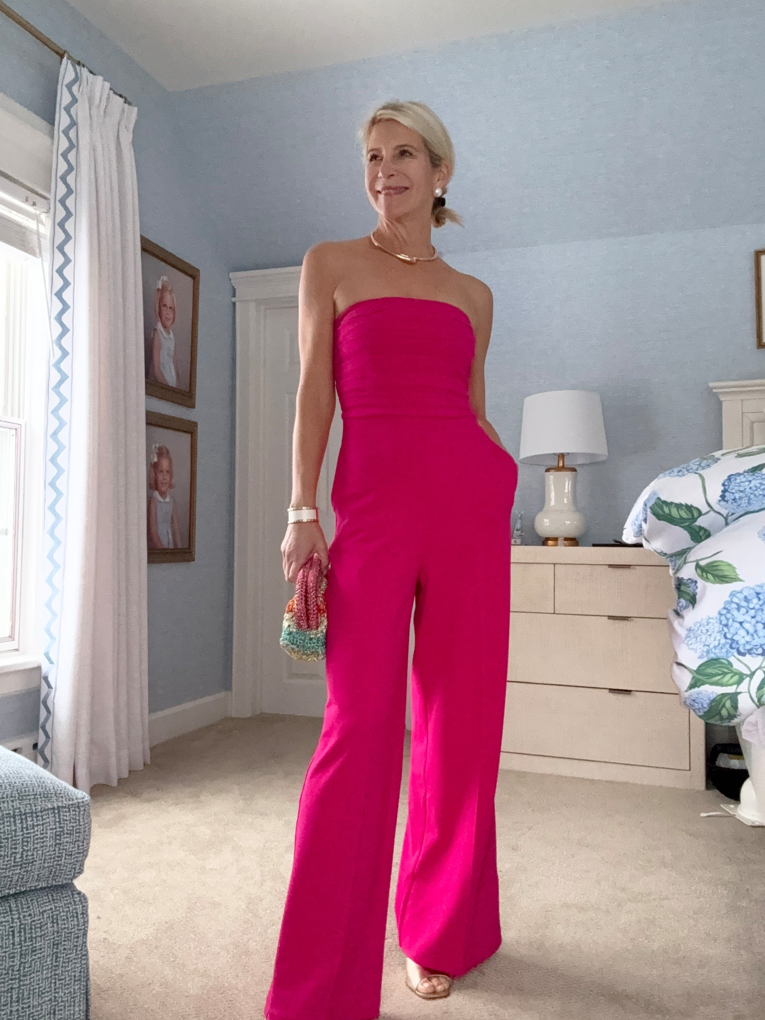 Found it. The perfect pink strapless jumpsuit 💗 comfy, cute, under $100, and very vacation-ready. Hell yeah. Linked a few similar styles too.

#ltkstyle #ltkfinds #vacationoutfit #jumpsuit
#resortwear #easyoutfit #springoutfit

#LTKOver40 #LTKValentine #LTKootd