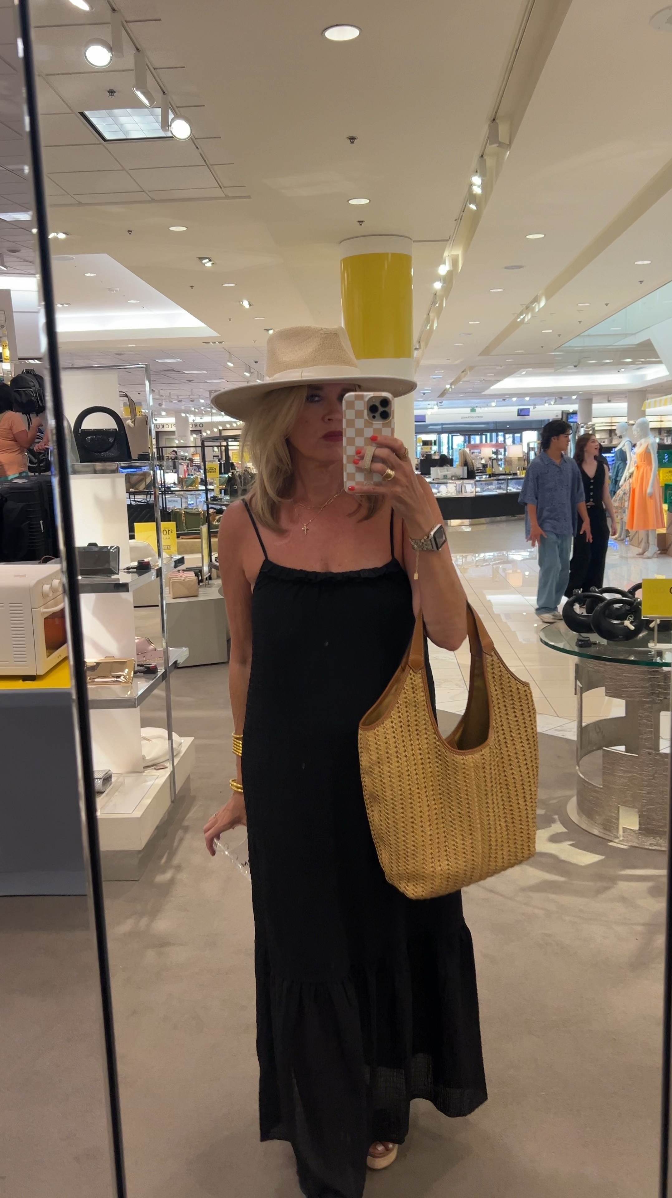 I shopped the NSale yesterday 💛🛒 To bring you some of my favorite picks and all the details…

This Hat is a must have. Rancher hat, woven straw with grosgrain ribbon
By Brixton 
Sale $65.99 normally $99

Dress zsupply  tts 
Bag Eric Javits 
Sandals Frankie 4 
Bangles- Budha girl 


#LTKSaleAlert #LTKxNSale #LTKSummerSales