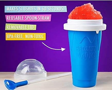 MoonRay Slushy Maker Cup,TIK TOK Magic Quick Frozen Smoothies Cups for kids,Ice Cream Maker Cup w... | Amazon (US)