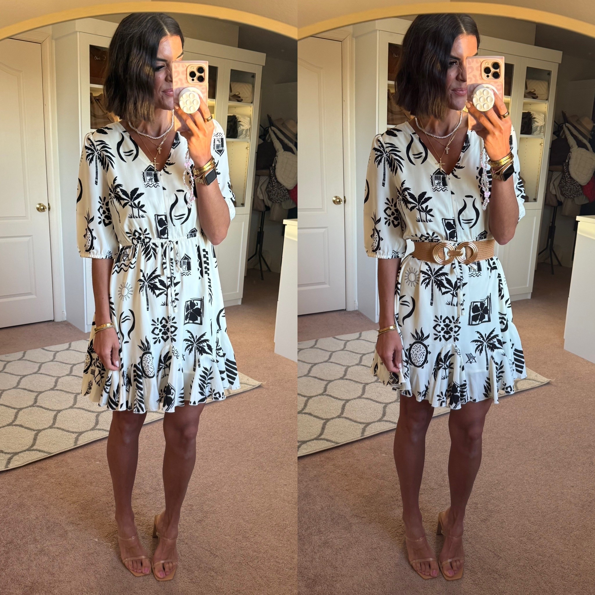 Size small in dress 

#LTKdayinmylife #LTKootd #LTKSeasonal