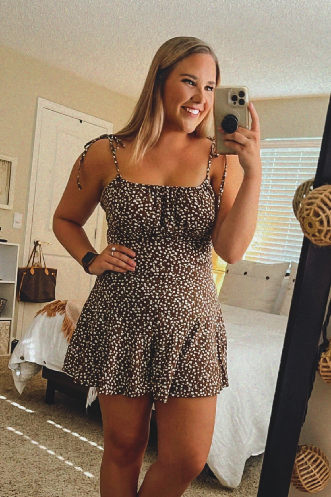 Summer romper with adjustable tie straps, perfect for Summer and so flattering. Wearing a size large. 

Summer outfit inspo // summer romper // summer dresses // Amazon style // Amazon fashion // Amazon finds 

#LTKunder50 #LTKstyletip #LTKSeasonal