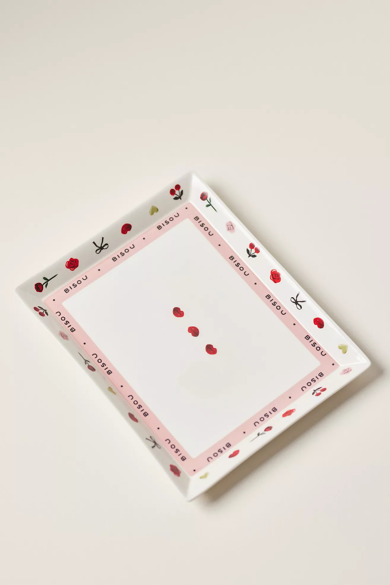 Amour Ceramic Heart Trinket Tray | Anthropologie (US)