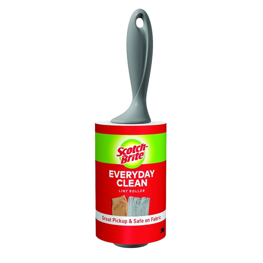 Scotch-Brite Everyday Clean Lint Roller, 95 Sheets, Multi-Purpose Pet Hair, Fuzz, and Lint Remove... | Amazon (US)