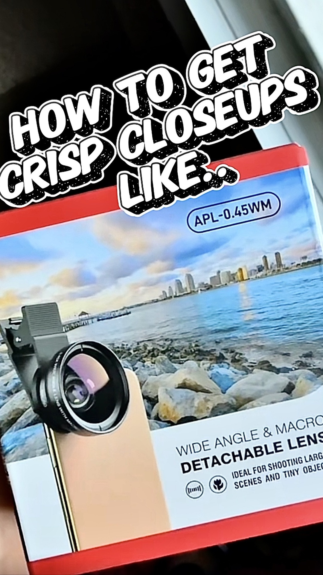 how content creators get those crisp close ups 👀✨

getting this detachable macro lens from my iPhone has seriously changed my content creation game from here on out — you do not need to spend money on an expensive camera just for quality videos when you can just get this detachable macro lens for a fraction of the price ! 

They’re selling quick, so make sure you get yours before they sell out 📸

#iphonelens #macrolens #contentcreators #contentcreatortips #qualitycontent