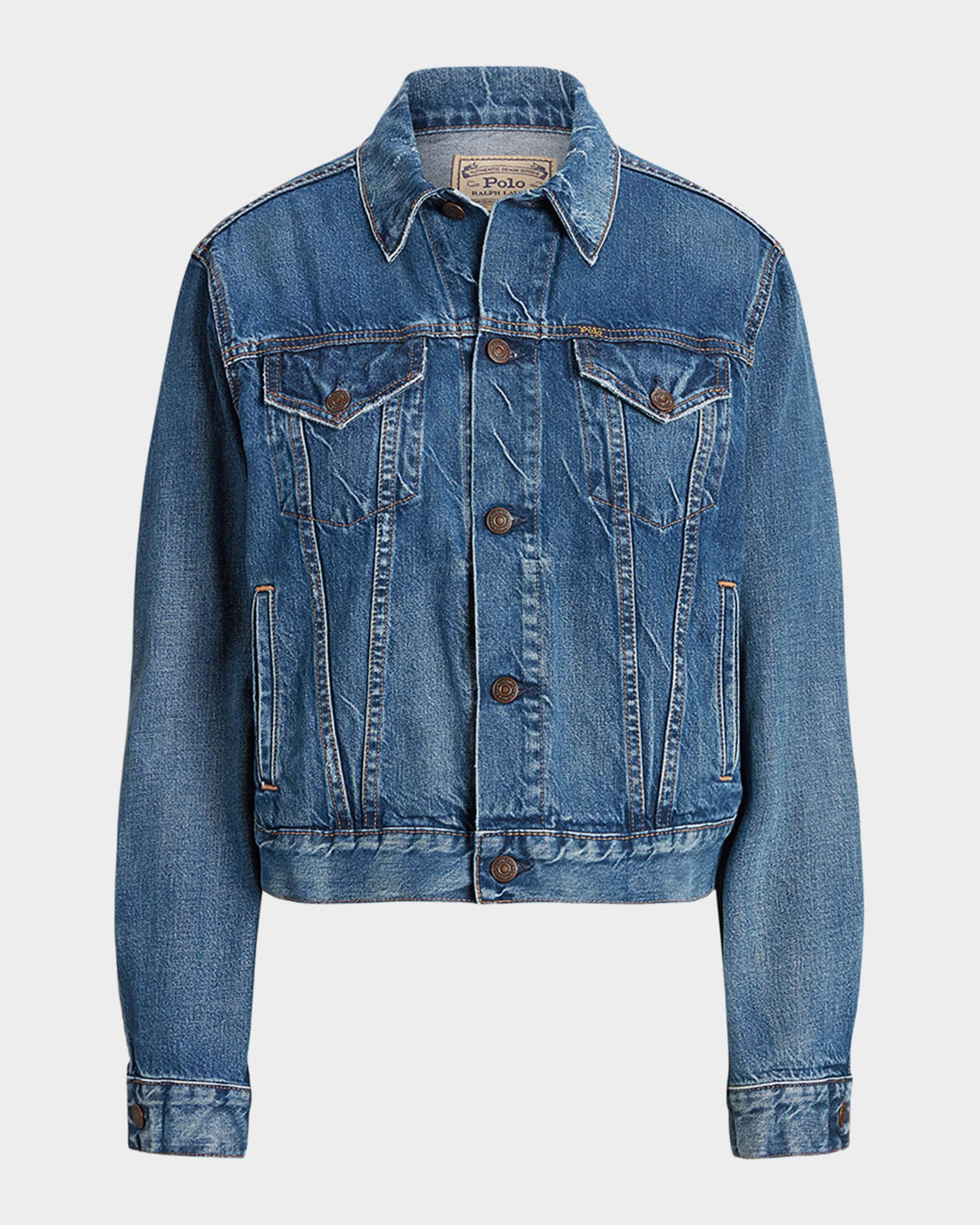 Denim Trucker Jacket | Neiman Marcus