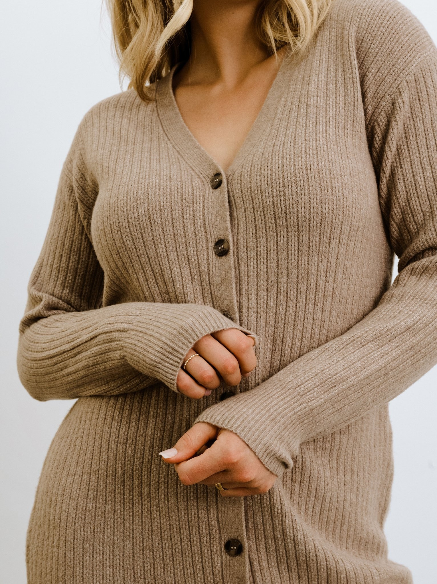 Elizabeth Rib Midi Cardigan - 

  
    

    $150or 4  payments of $37.50 by  ⓘ | ABLE