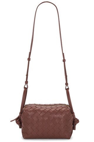 Bottega Veneta TASCHE LOOP in Sapele & Muse Brass - Rust,Burgundy. Size all. | FWRD 
