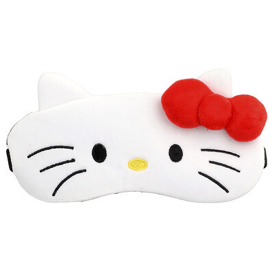 The Creme Shop, Hello Kitty®, 3D Plushie Sleep Eye Mask, 1 Count | iHerb