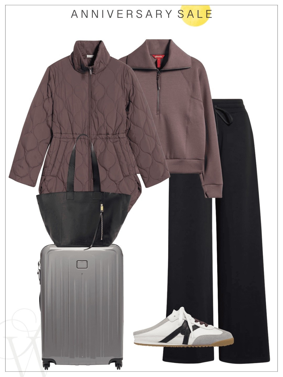 One of the best investments to make during the Nordstrom Anniversary Sale is a good coat! I love this new quilted jacket, and the color is amazing 🤍 Everything on sale right now including this spanx quarter-zip that everyone loves and the cute wide leg pants! This is the perfect travel outfit ✈️
#LTKSaleAlert #LTKootd #LTKSeasonal