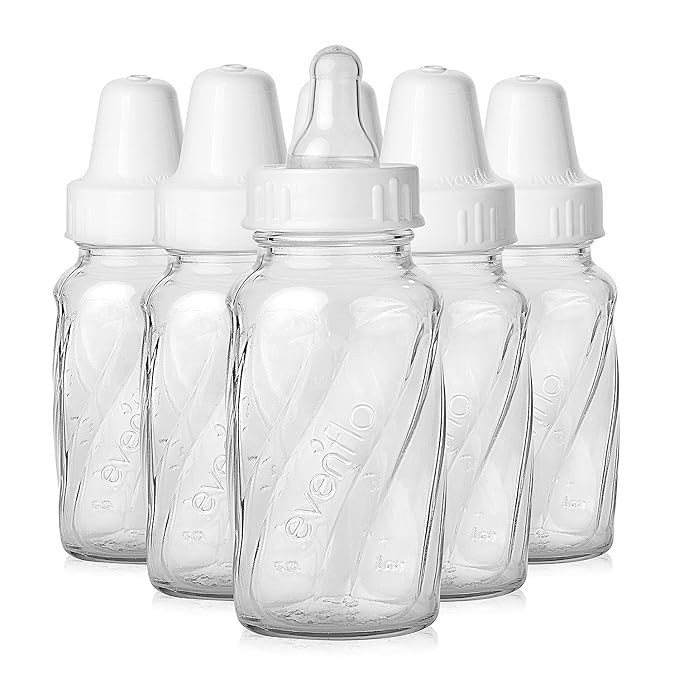 Evenflo Feeding Classic Glass, Twist Bottles, 4 Oz, 6 Bottles. | Amazon (US)