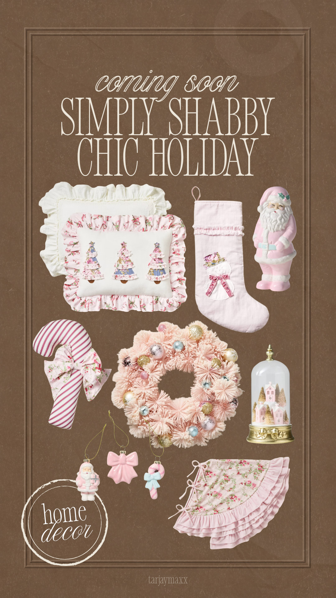 Simply Shabby Chic holiday collection drops online and in stores October 25! These are the perfect finds for pink Christmas lovers! 💗 

 #LTKSeasonal #LTKHome
