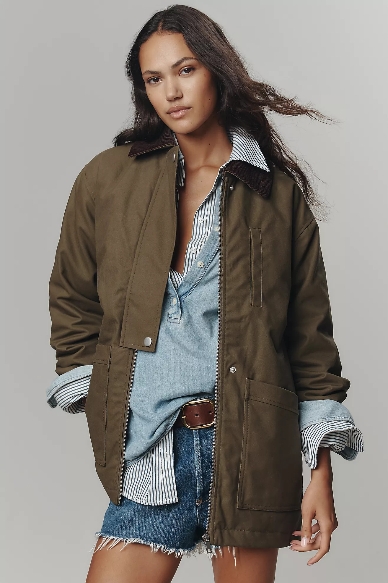 ALIGNE Oak Collared Coat | Anthropologie (US)
