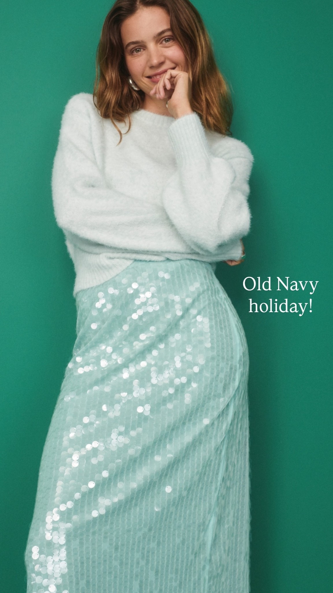 Under $50 holiday outfit - I love this color combo! 

#LTKFindsUnder50 #LTKHoliday