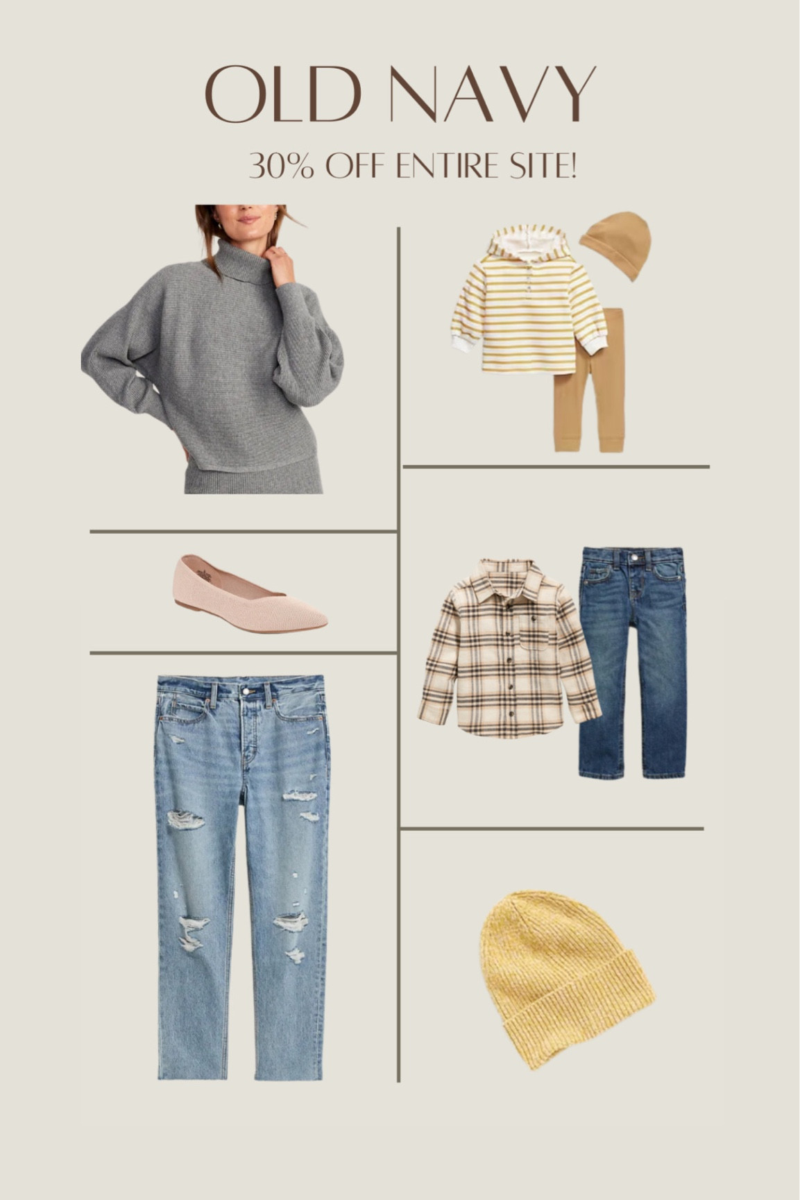 Old Navy Sale happening online today!!!!  Shop for the entire family. Use code:HURRY for 30% off your entire order online.

#LTKfamily #LTKfindsunder50