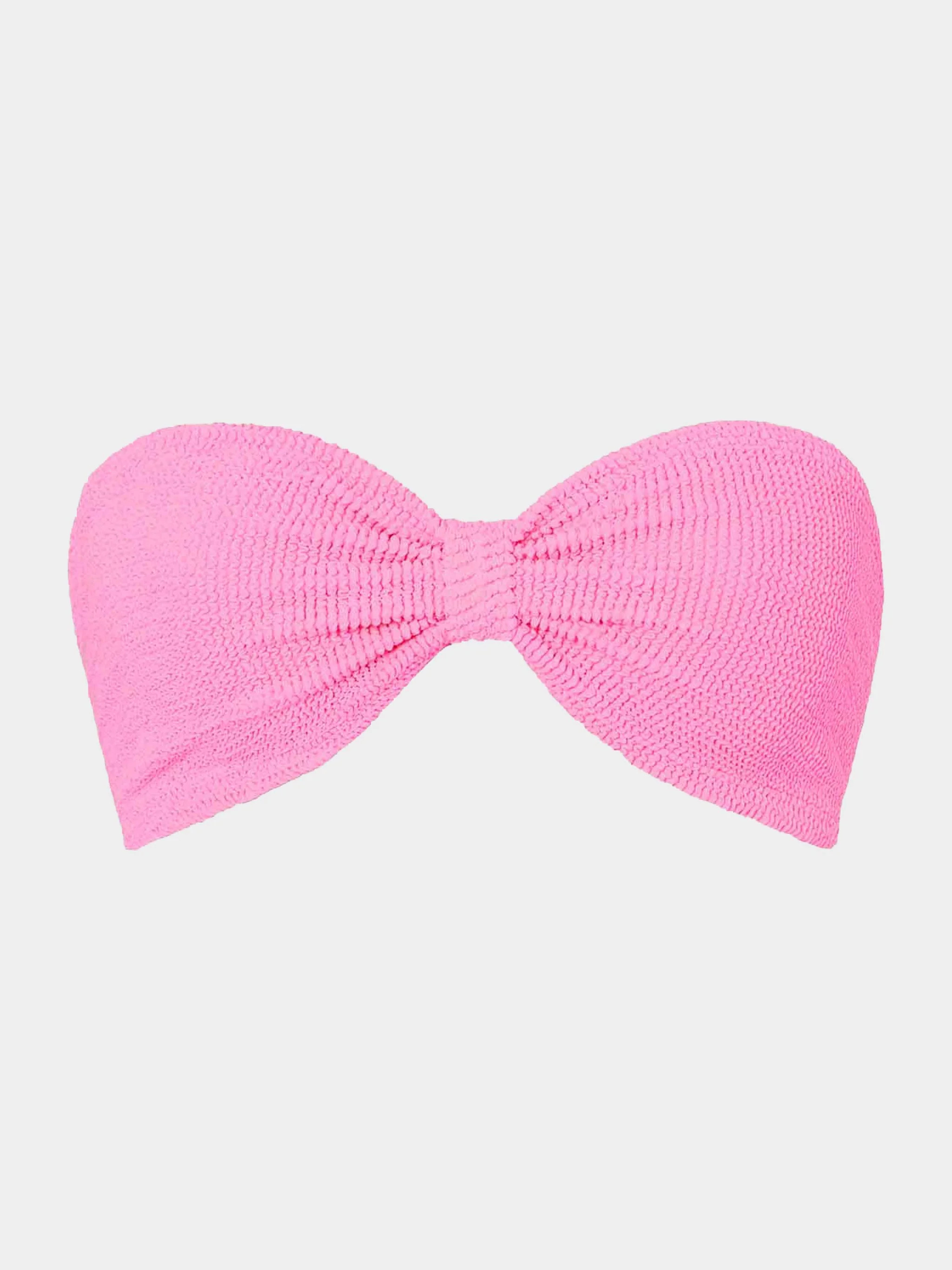 Jean Bikini Top - Bubblegum | HUNZA G